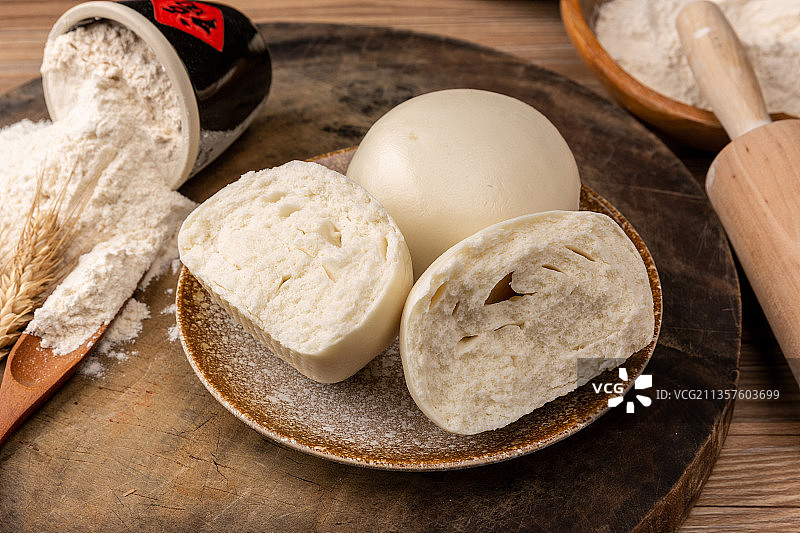 白面馒头图片素材