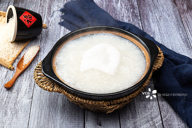 一碗白粥图片素材