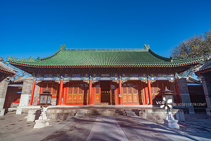 北京恭王府银安殿图片素材
