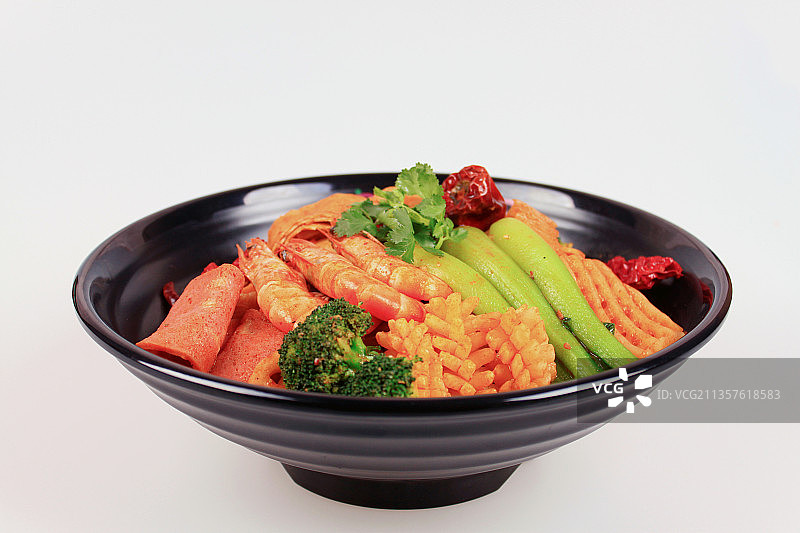 麻辣香锅干炒麻辣烫图片素材