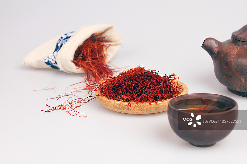 伊朗进口藏红花图片素材