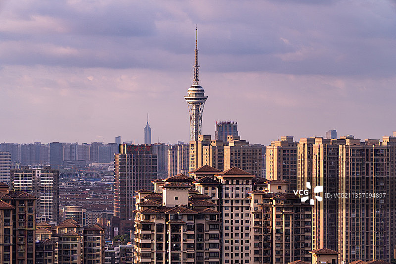 常州武进双塔图片素材