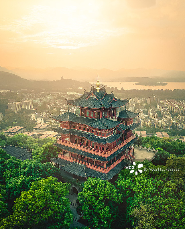 金色城隍阁图片素材