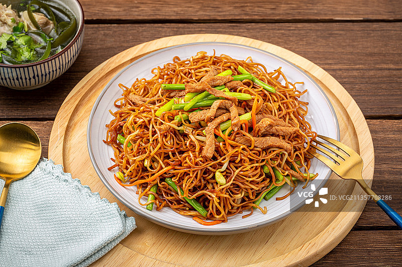 河南蒸卤面图片素材