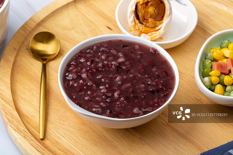 黑米粥图片素材