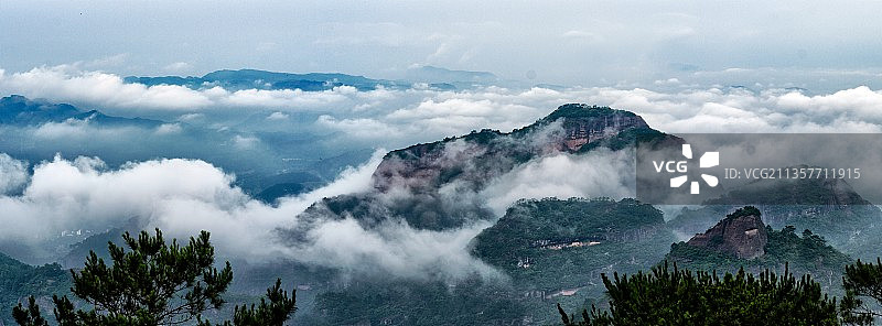 玉林“三名”旅游景区 都峤山图片素材