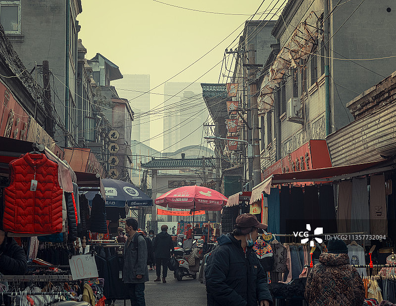 天津估衣街图片素材