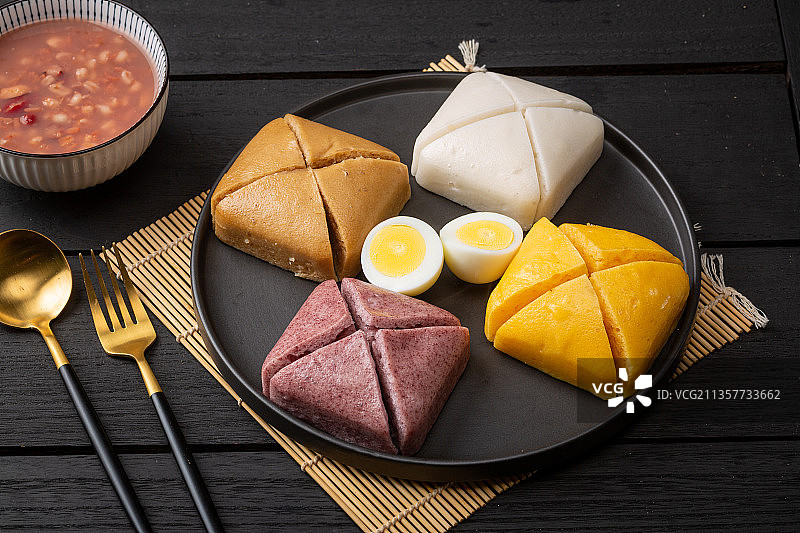 小四喜糕图片素材