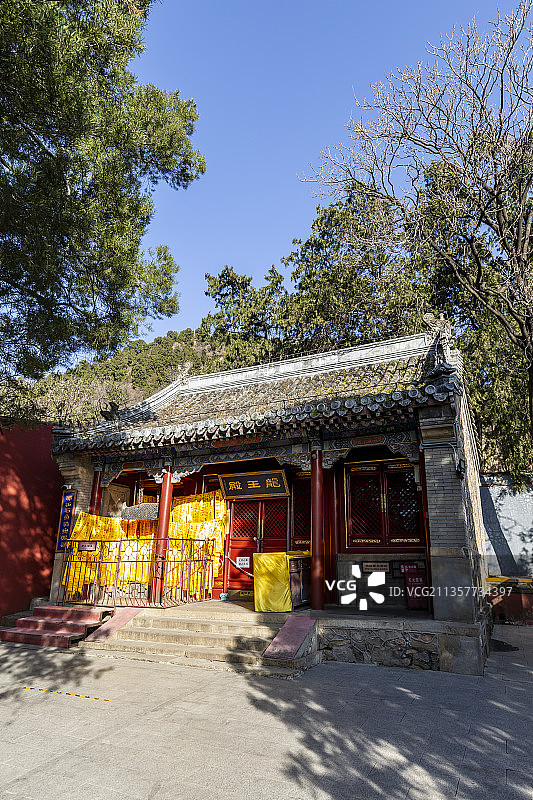 北京市门头沟区潭柘寺龙王殿图片素材