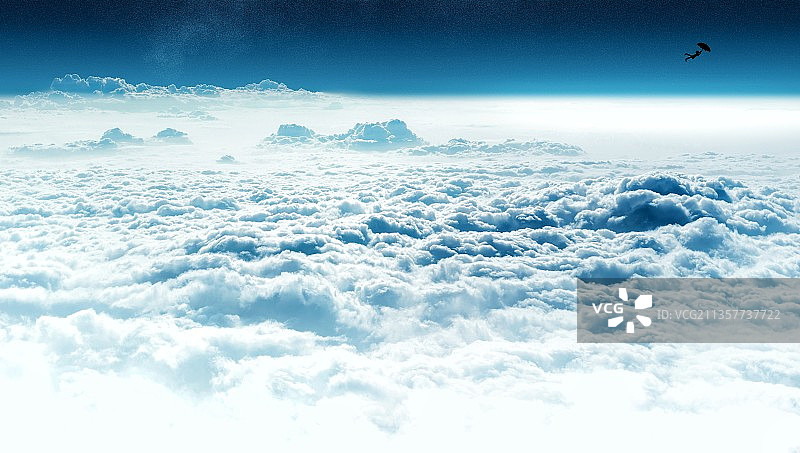 你已把我忘记在九霄云外图片素材