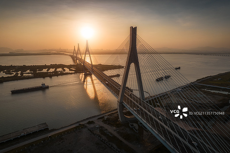 珠海洪鹤大桥失落图片素材