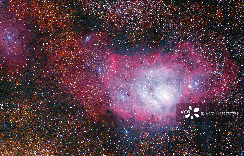 礁湖星云图片素材