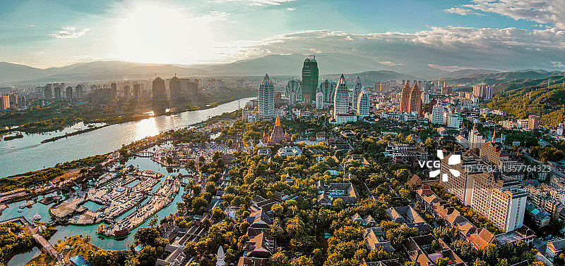 西双版纳 景洪市图片素材