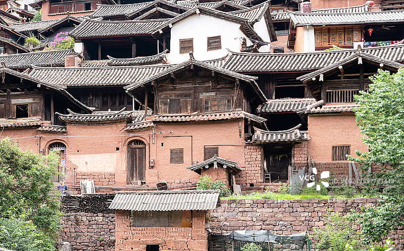 诺邓村风光图片素材