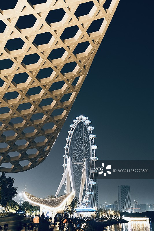 湾区之光·摩天轮图片素材