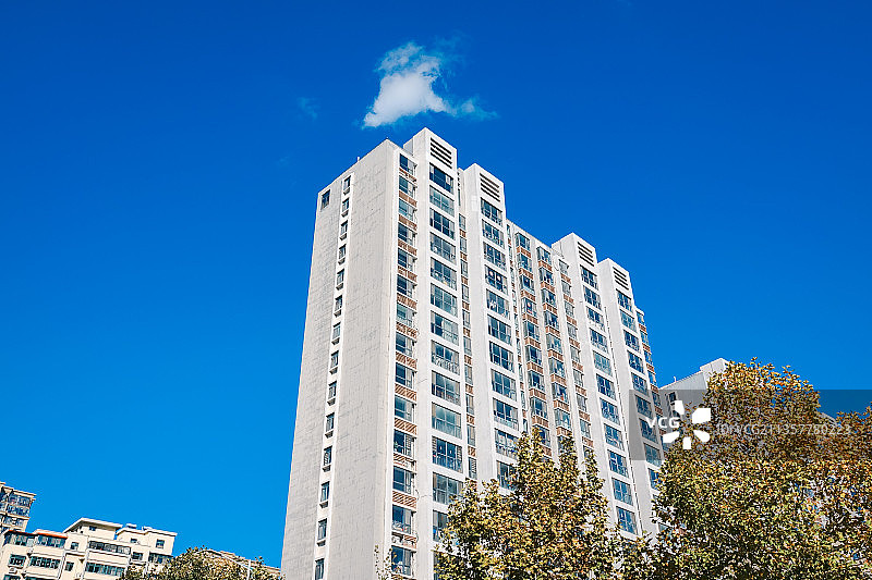 住宅小区 房地产 商品房 房价图片素材