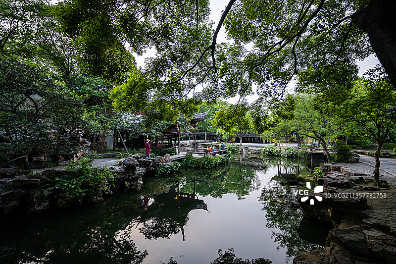 江苏苏州拙政园图片素材