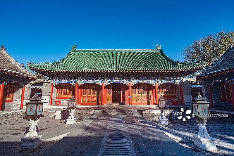 北京恭王府银安殿图片素材