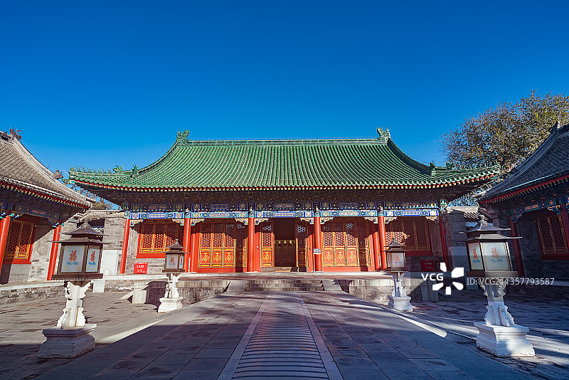 北京恭王府银安殿图片素材