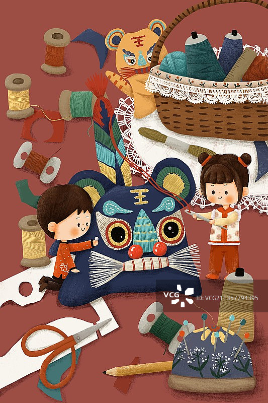 布老虎图片素材