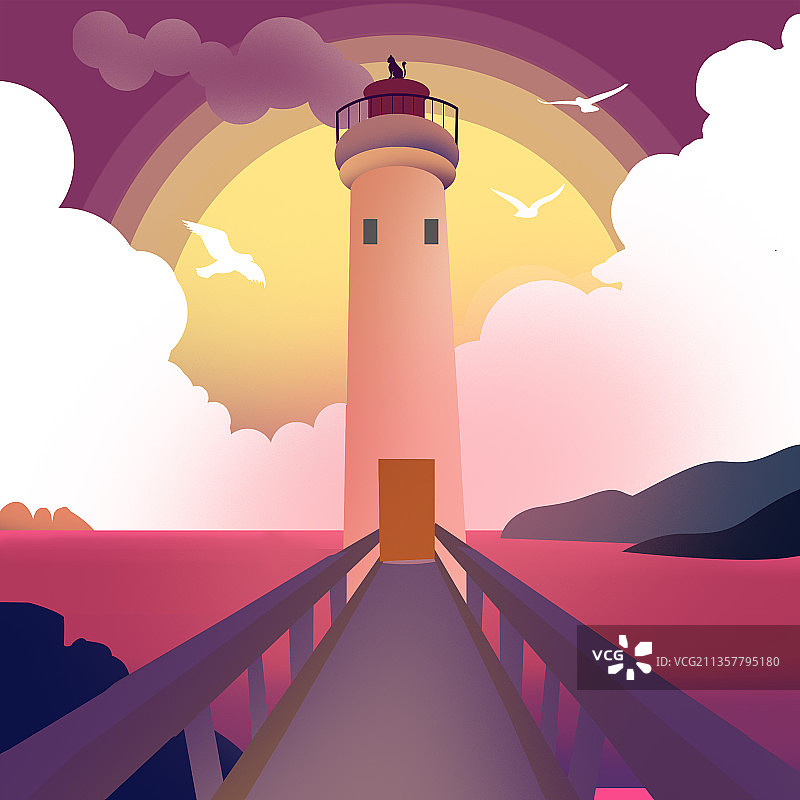 希望之塔图片素材