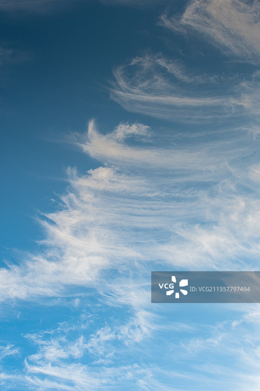 钩卷云图片素材