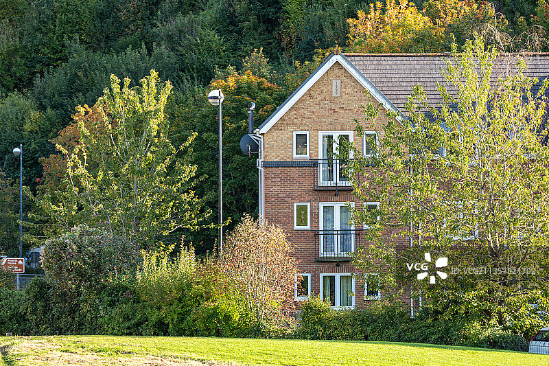 英国房屋设计别墅区图片素材