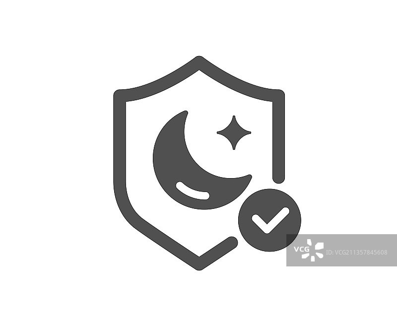 睡眠守护质量图标无失眠标志图片素材