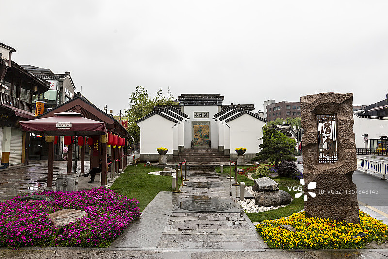 浙江省杭州市河坊街图片素材