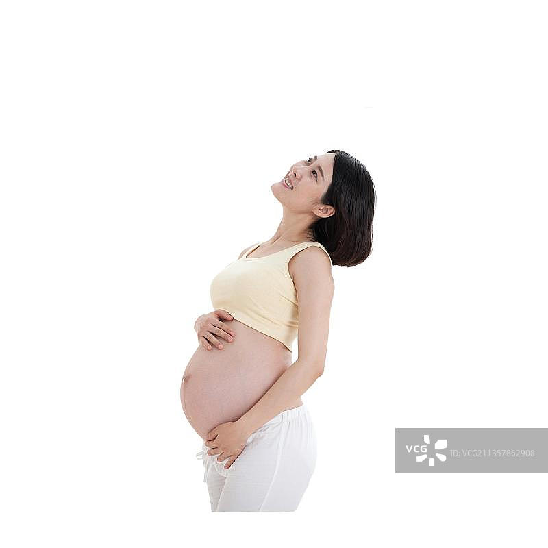 幸福的孕妇图片素材