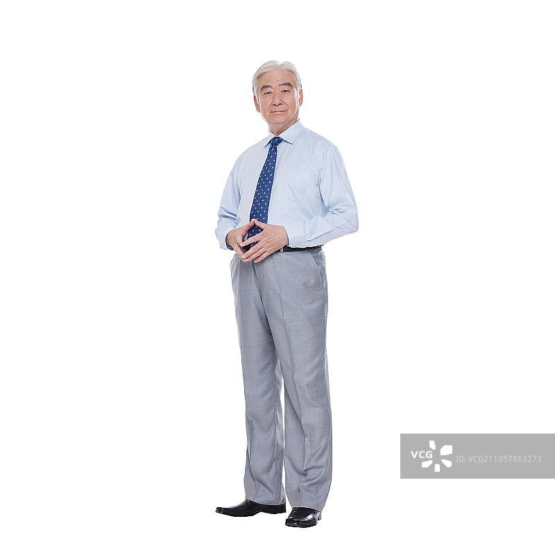 一个老年男人的肖像图片素材