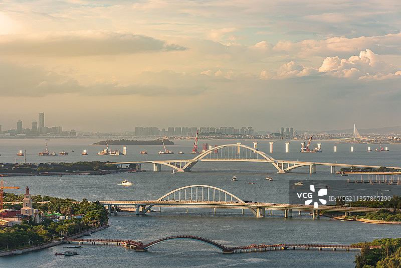 厦门湖里五缘湾图片素材