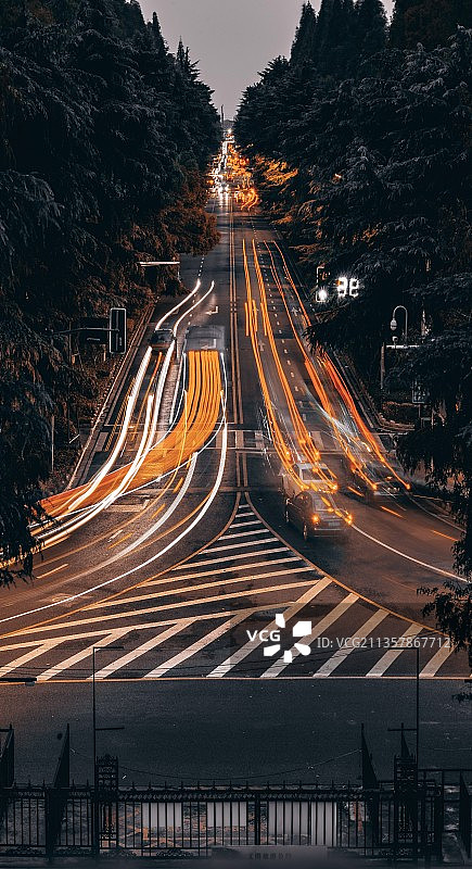 南京午朝门车轨图片素材