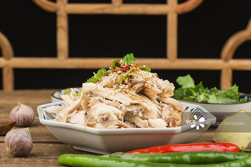 手撕鸡图片素材