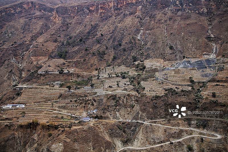 《昭觉县·悬崖村》（Cliff Village）图片素材