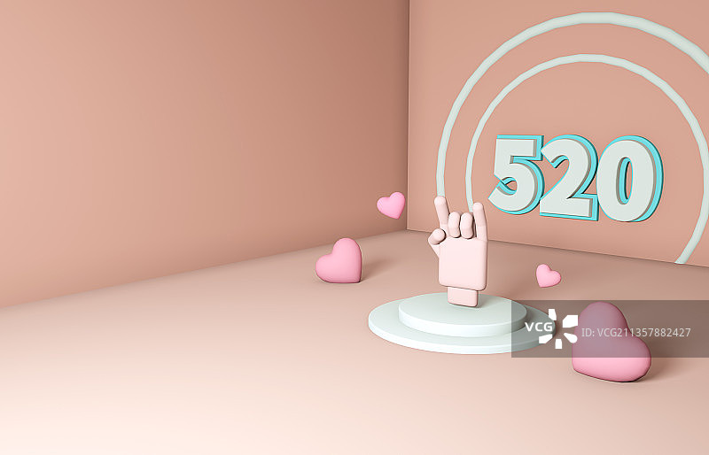 520室内三维场景图片素材