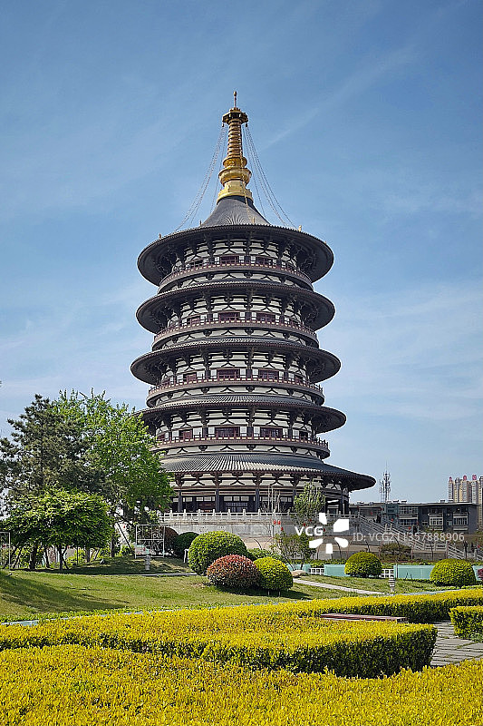 洛阳武则天通天塔图片素材
