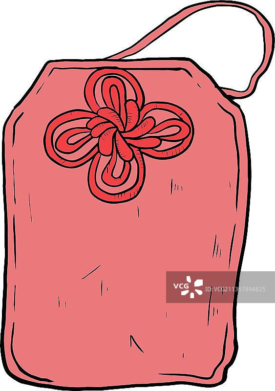 红色的护身符图片素材