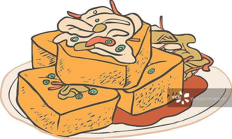 臭豆腐图片素材