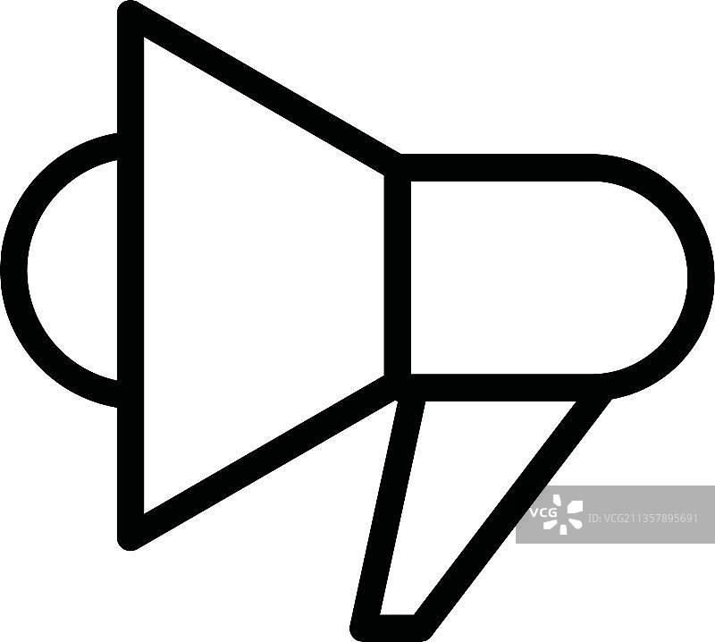 图标扩音器图片素材