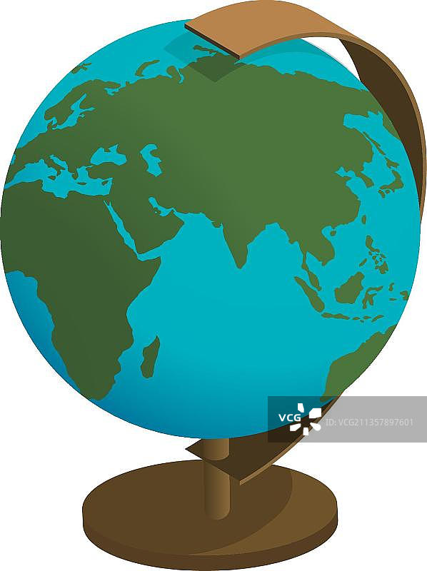 等距地球图片素材