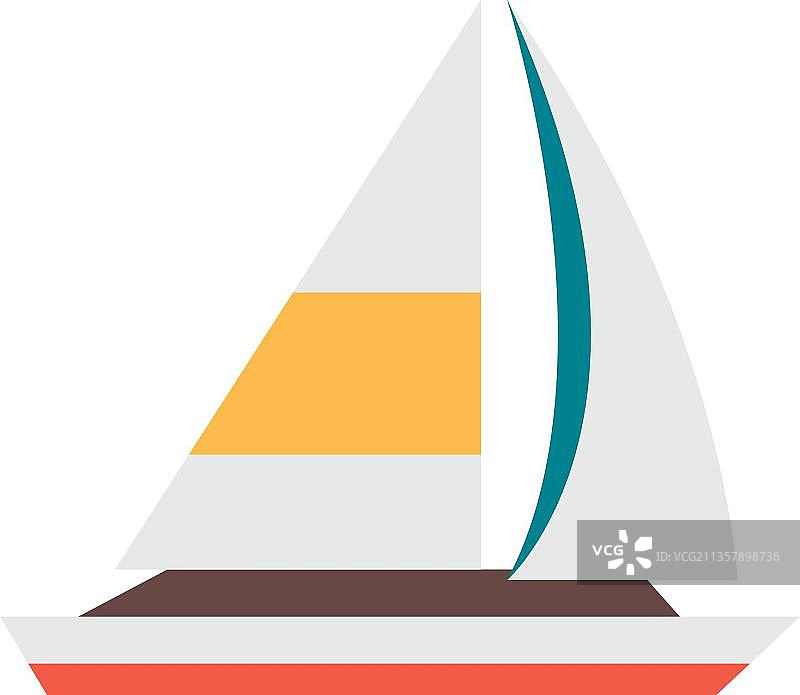 帆船插图图片素材