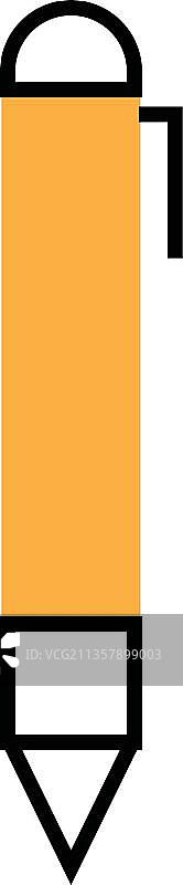 手绘的铅笔图片素材