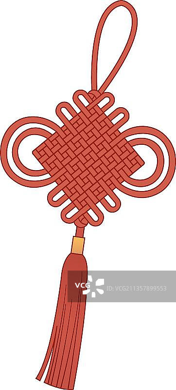 红色的中国结图片素材