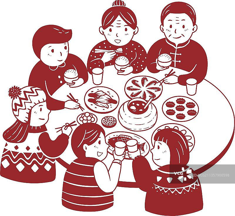 聚会晚餐图片素材