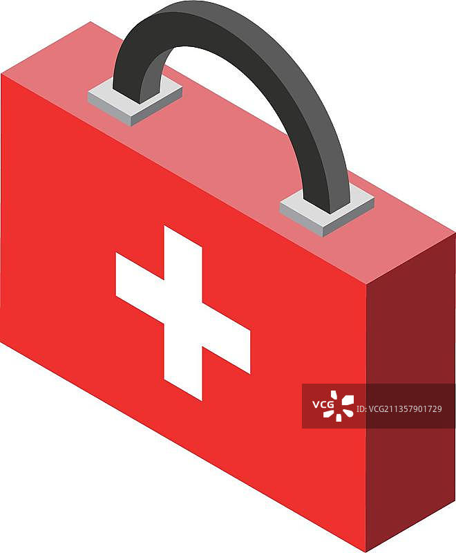 急救箱彩色插图图片素材