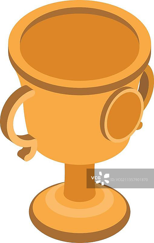 奖杯彩色插图图片素材