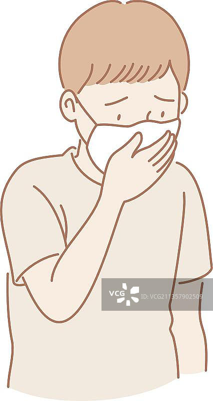 面具的孩子图片素材