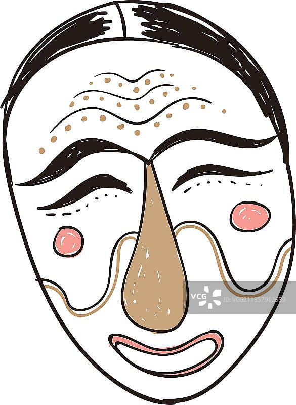 韩国的面具图片素材