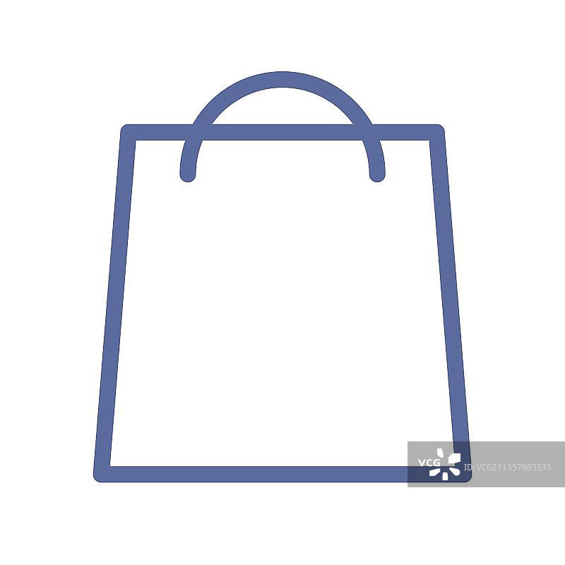 图标的购物袋图片素材
